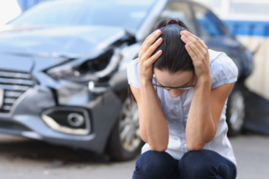 a woman with traumatic brain injuries after a car accident tries to pursue compensation